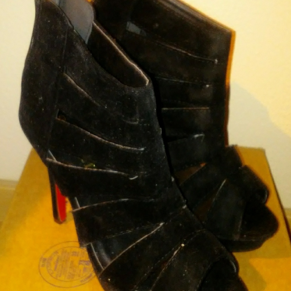 Strappy heels